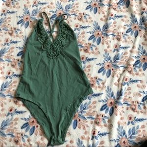 Lace Detail Bodysuit